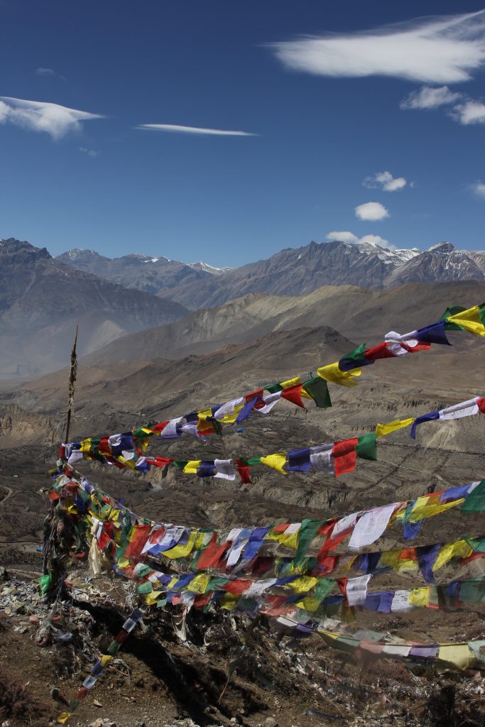 ネパールのタルチョ