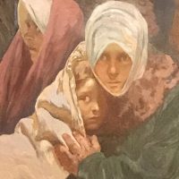 ミュシャ展の「まなざし」